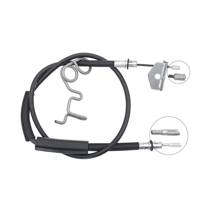 ABS K12102 Parking brake cable left K12102: Buy near me at 2407.PL in Poland at an Affordable price!