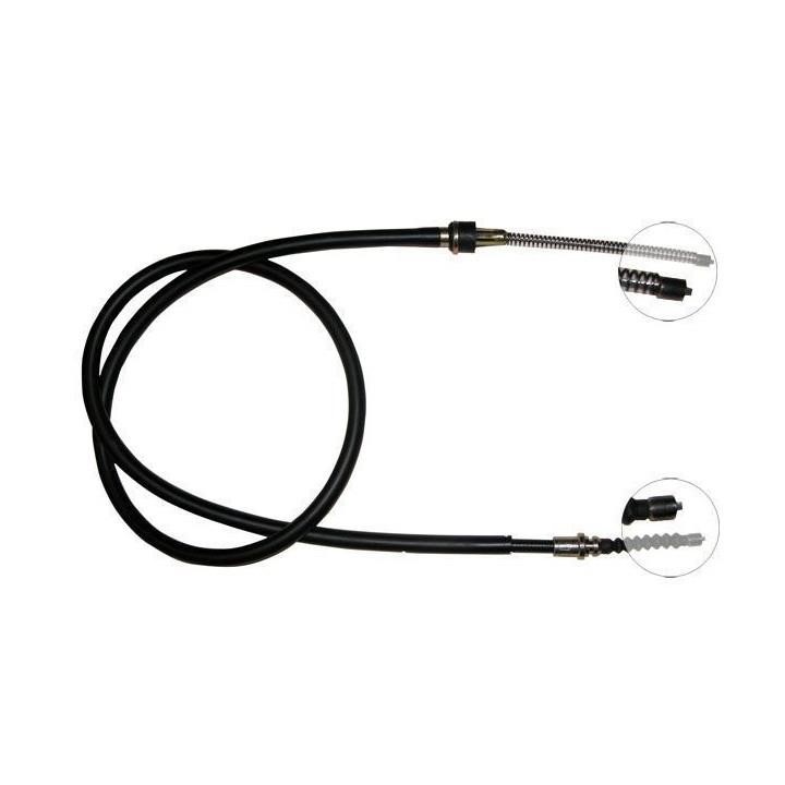 ABS K12047 Parking brake cable left K12047: Buy near me in Poland at 2407.PL - Good price!