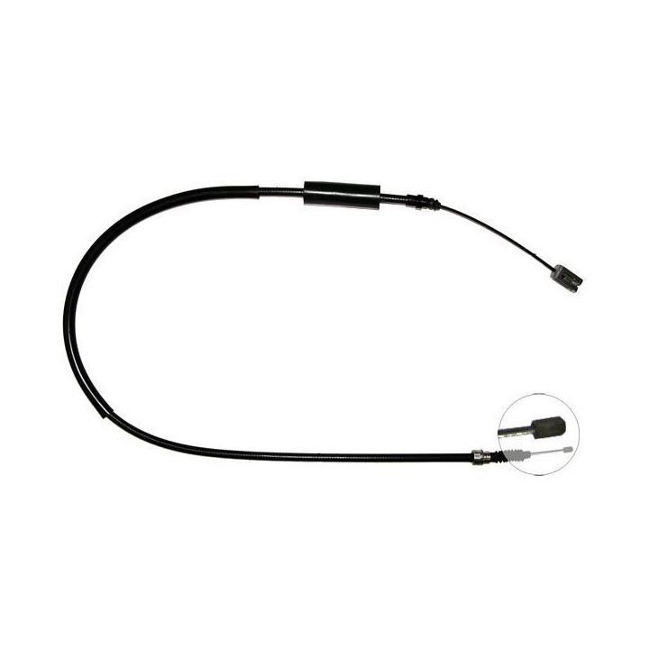 ABS K12418 Parking brake cable, right K12418: Buy near me in Poland at 2407.PL - Good price!