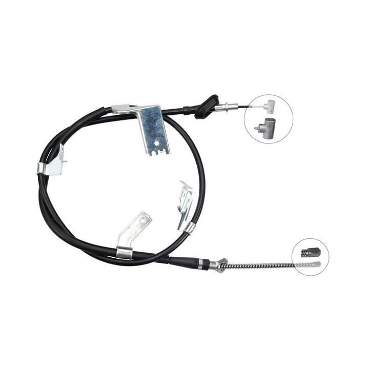 ABS K13860 Parking brake cable, right K13860: Buy near me in Poland at 2407.PL - Good price!