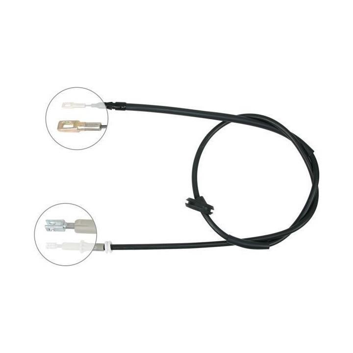 ABS K13116 Parking brake cable left K13116: Buy near me at 2407.PL in Poland at an Affordable price!