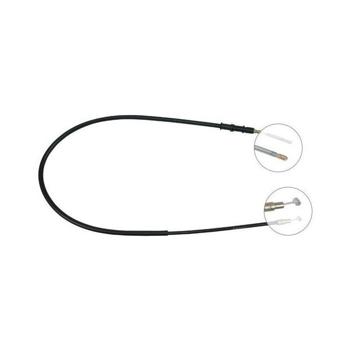 ABS K13407 Parking brake cable left K13407: Buy near me in Poland at 2407.PL - Good price!