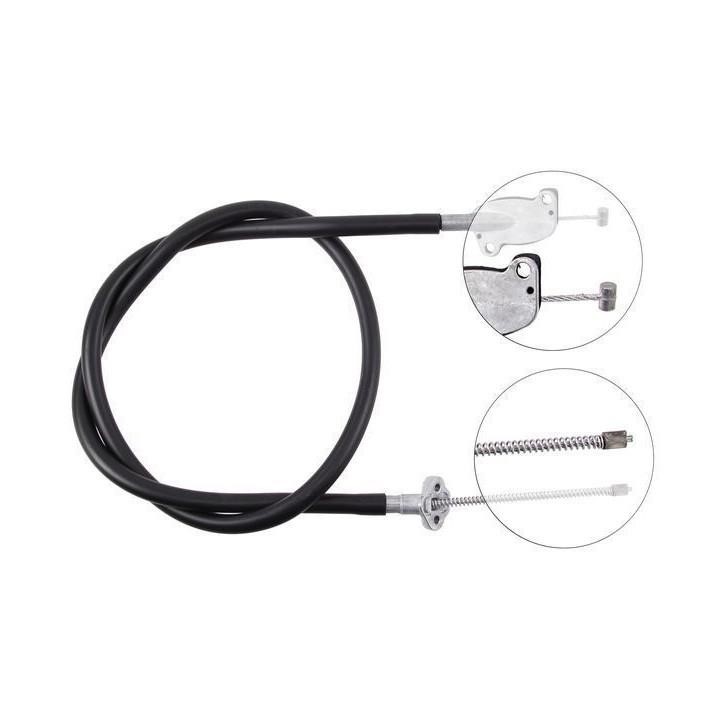 ABS K13427 Parking brake cable left K13427: Buy near me in Poland at 2407.PL - Good price!