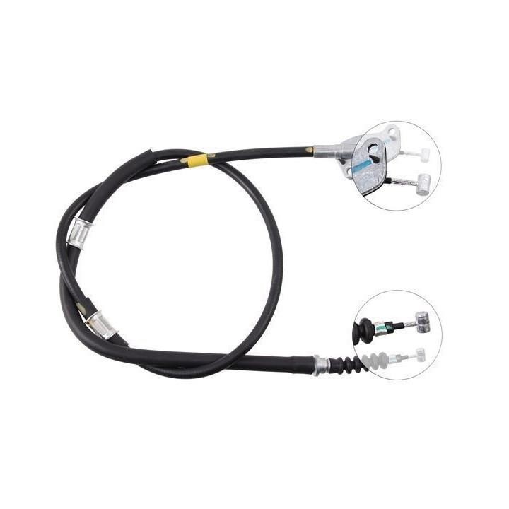 ABS K13498 Parking brake cable, right K13498: Buy near me in Poland at 2407.PL - Good price!