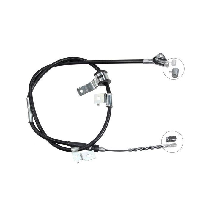 ABS K14010 Parking brake cable left K14010: Buy near me in Poland at 2407.PL - Good price!