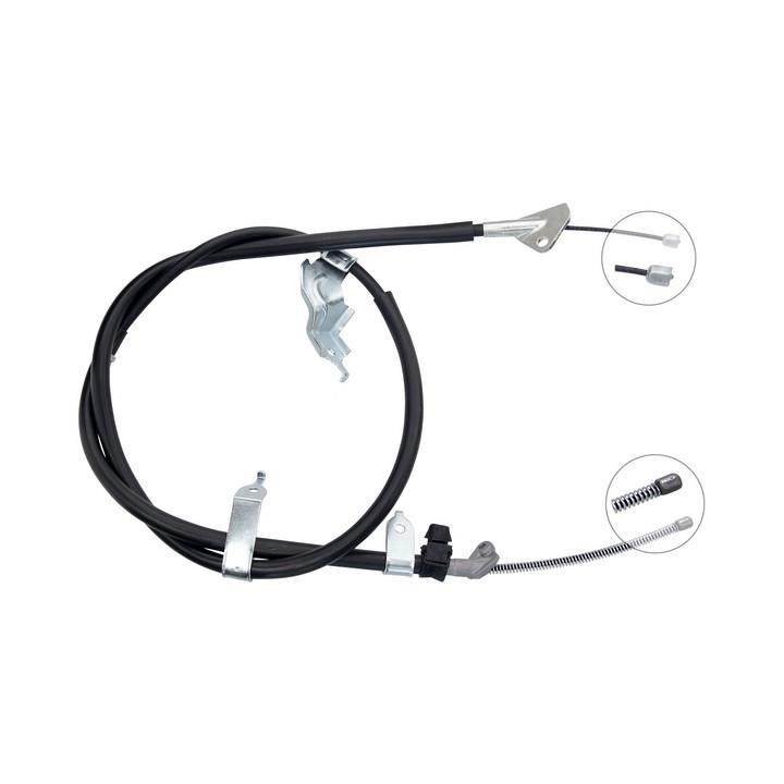 ABS K14024 Parking brake cable left K14024: Buy near me in Poland at 2407.PL - Good price!