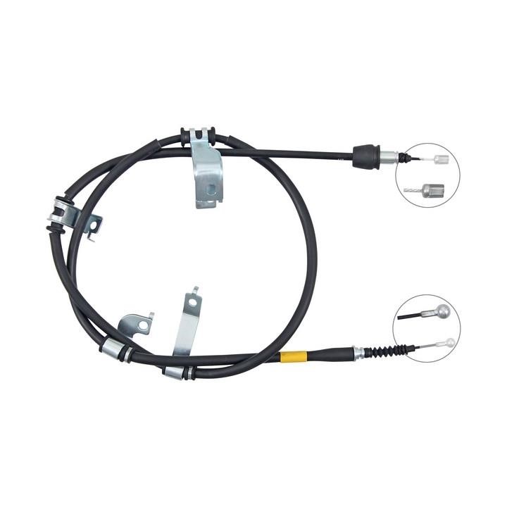 ABS K14074 Parking brake cable, right K14074: Buy near me in Poland at 2407.PL - Good price!