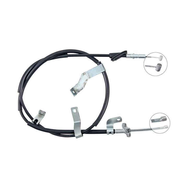 ABS K14134 Parking brake cable left K14134: Buy near me in Poland at 2407.PL - Good price!