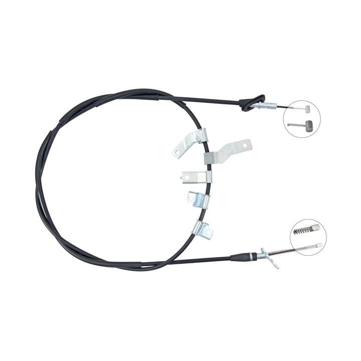 ABS K14092 Parking brake cable, right K14092: Buy near me in Poland at 2407.PL - Good price!