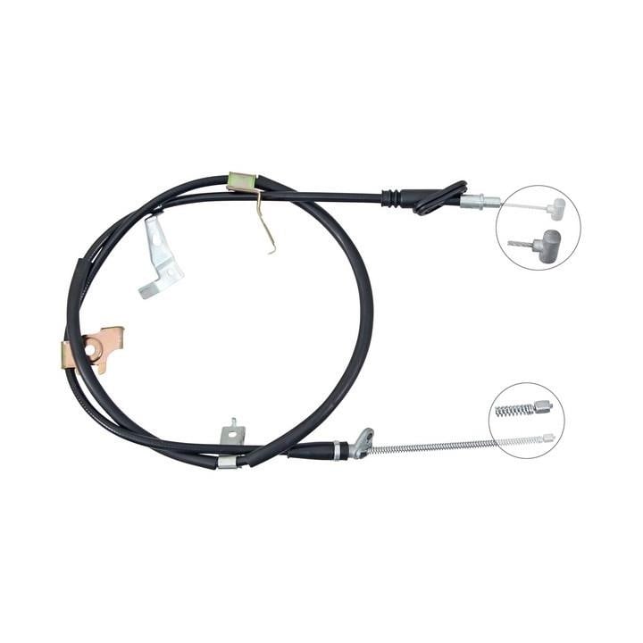 ABS K14145 Parking brake cable, right K14145: Buy near me in Poland at 2407.PL - Good price!