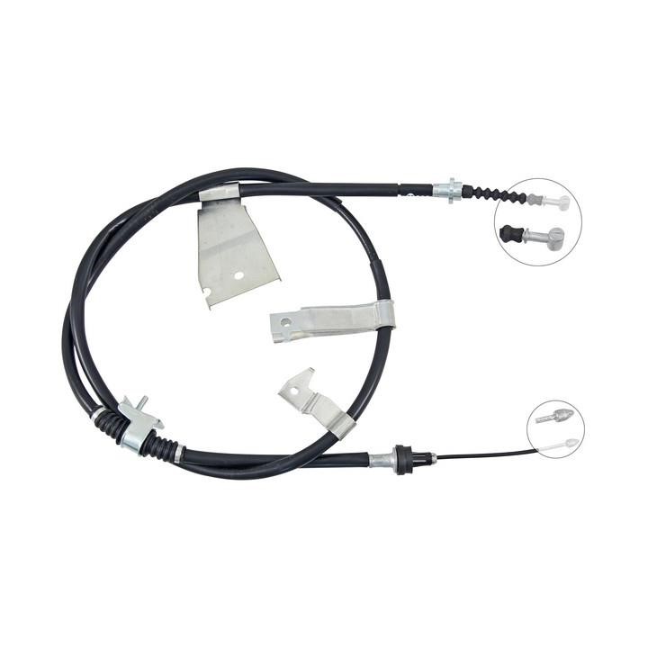 ABS K14149 Parking brake cable left K14149: Buy near me in Poland at 2407.PL - Good price!