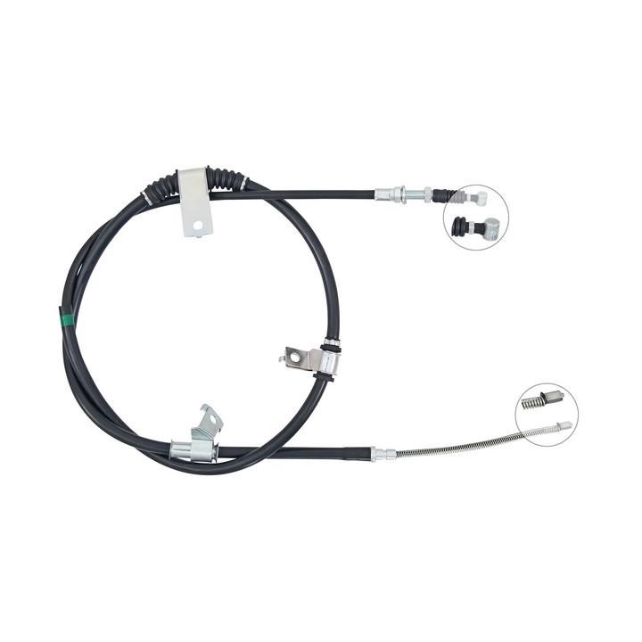 ABS K14188 Parking brake cable, right K14188: Buy near me in Poland at 2407.PL - Good price!