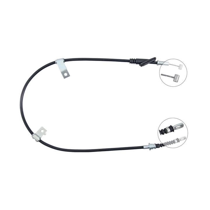 ABS K14103 Parking brake cable, right K14103: Buy near me in Poland at 2407.PL - Good price!
