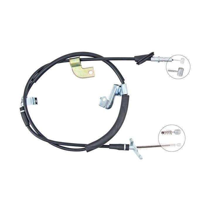 ABS K14105 Parking brake cable, right K14105: Buy near me in Poland at 2407.PL - Good price!