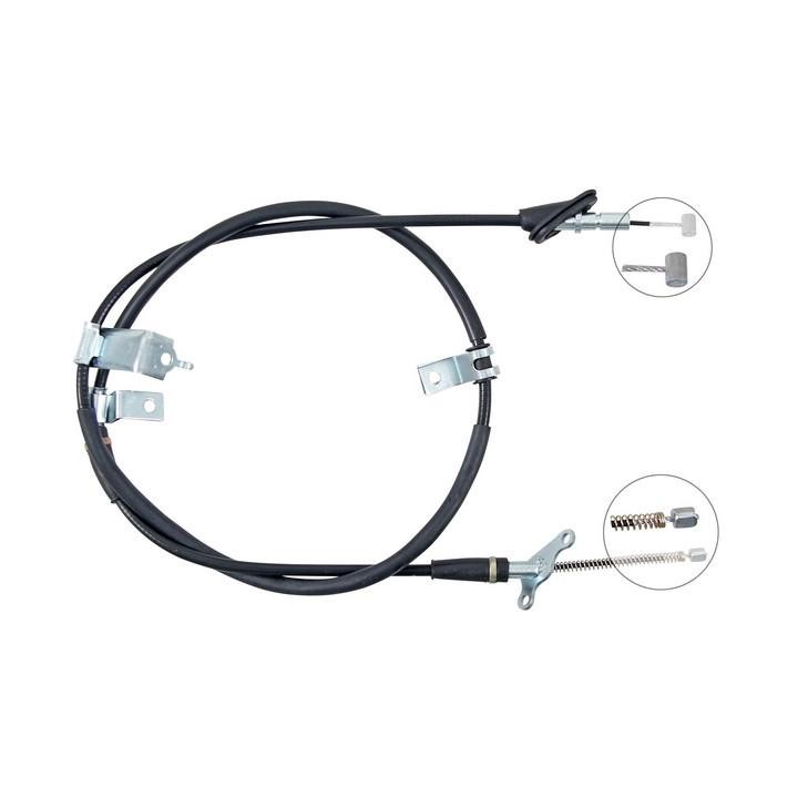 ABS K14106 Parking brake cable left K14106: Buy near me in Poland at 2407.PL - Good price!