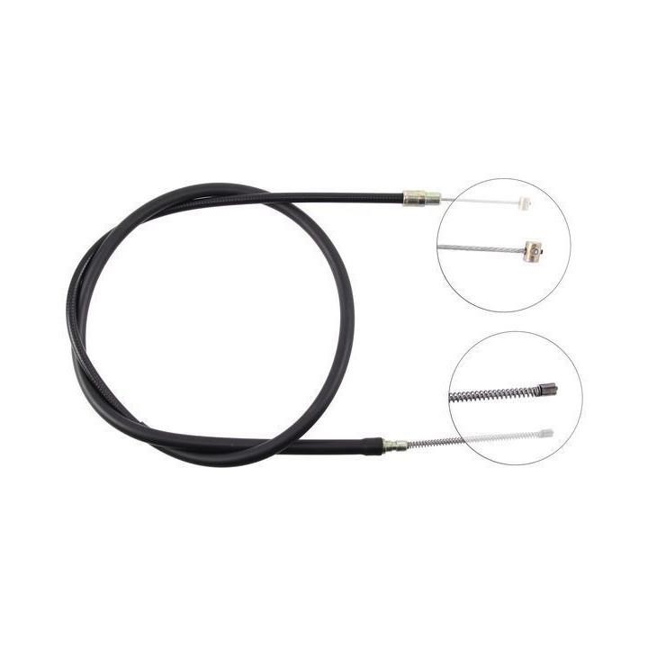 ABS K14218 Parking brake cable, right K14218: Buy near me in Poland at 2407.PL - Good price!