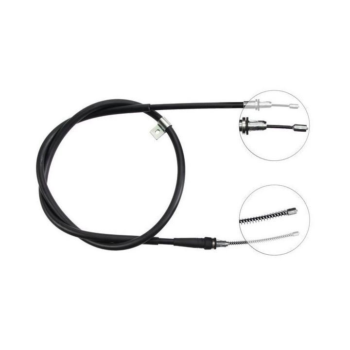 ABS K15317 Parking brake cable left K15317: Buy near me in Poland at 2407.PL - Good price!