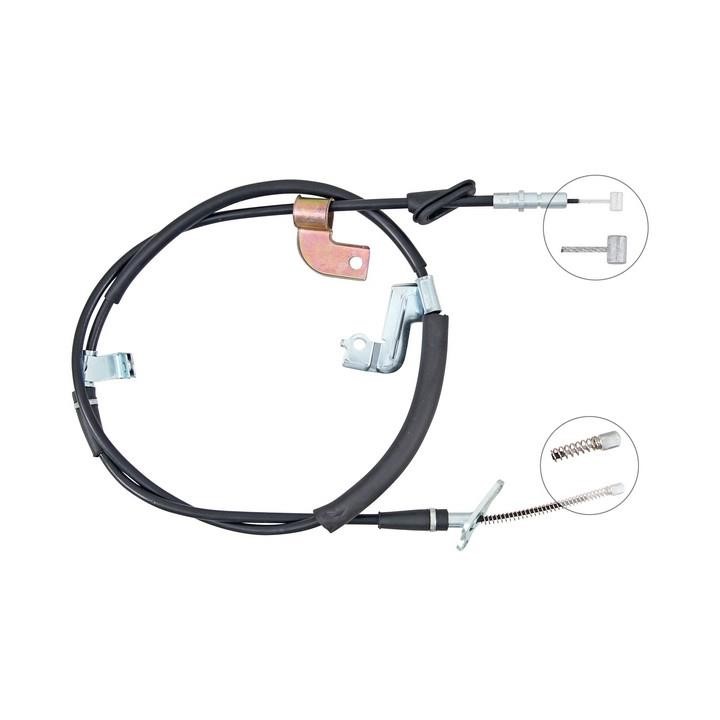ABS K14109 Parking brake cable, right K14109: Buy near me in Poland at 2407.PL - Good price!