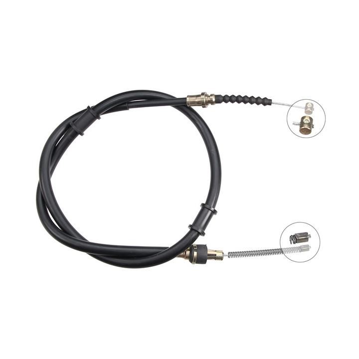 ABS K14277 Parking brake cable left K14277: Buy near me in Poland at 2407.PL - Good price!