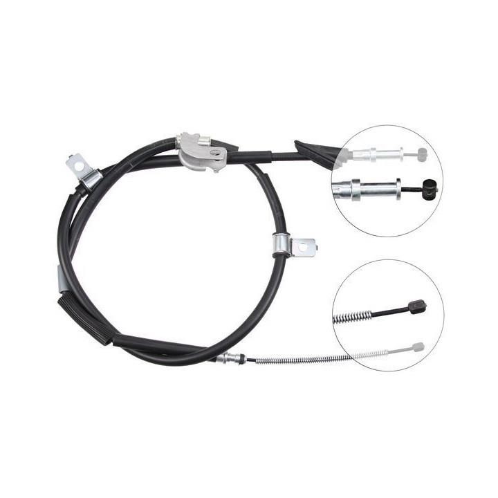 ABS K15378 Parking brake cable, right K15378: Buy near me at 2407.PL in Poland at an Affordable price!