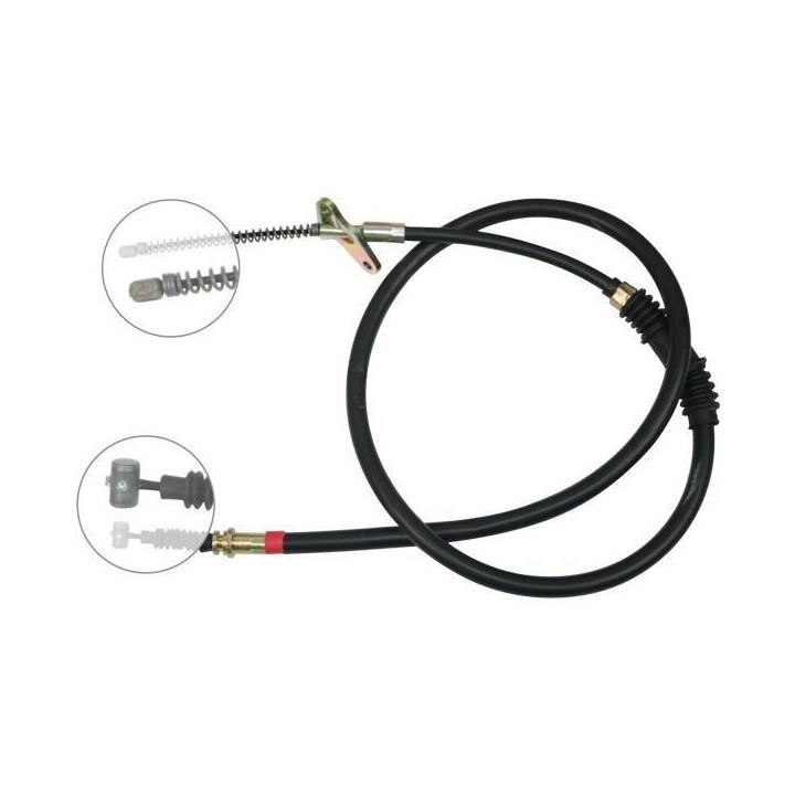 ABS K15407 Parking brake cable left K15407: Buy near me in Poland at 2407.PL - Good price!