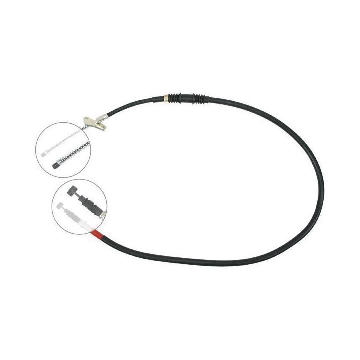 ABS K15408 Parking brake cable, right K15408: Buy near me in Poland at 2407.PL - Good price!