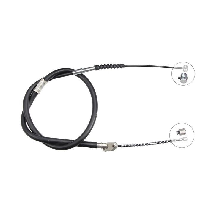 ABS K16297 Parking brake cable left K16297: Buy near me in Poland at 2407.PL - Good price!