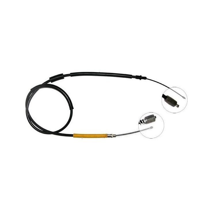ABS K15507 Parking brake cable left K15507: Buy near me in Poland at 2407.PL - Good price!