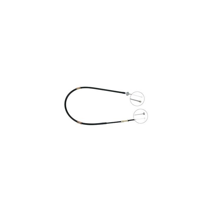 ABS K16357 Parking brake cable left K16357: Buy near me in Poland at 2407.PL - Good price!