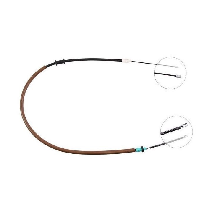 ABS K15638 Parking brake cable, right K15638: Buy near me in Poland at 2407.PL - Good price!