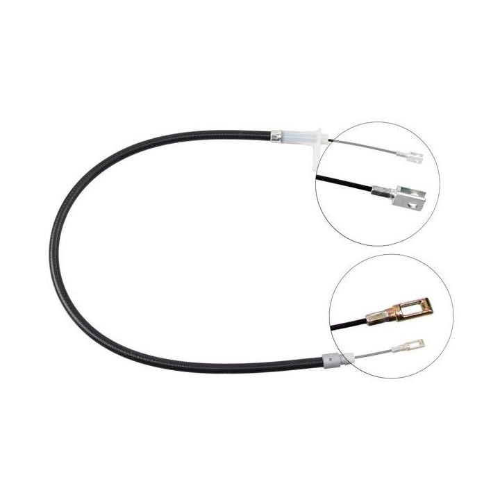 ABS K14738 Parking brake cable, right K14738: Buy near me in Poland at 2407.PL - Good price!