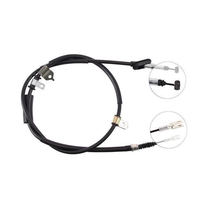 ABS K15697 Parking brake cable left K15697: Buy near me in Poland at 2407.PL - Good price!