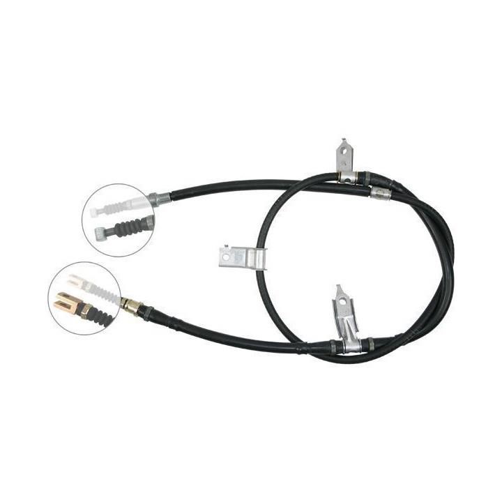 ABS K15758 Parking brake cable, right K15758: Buy near me in Poland at 2407.PL - Good price!