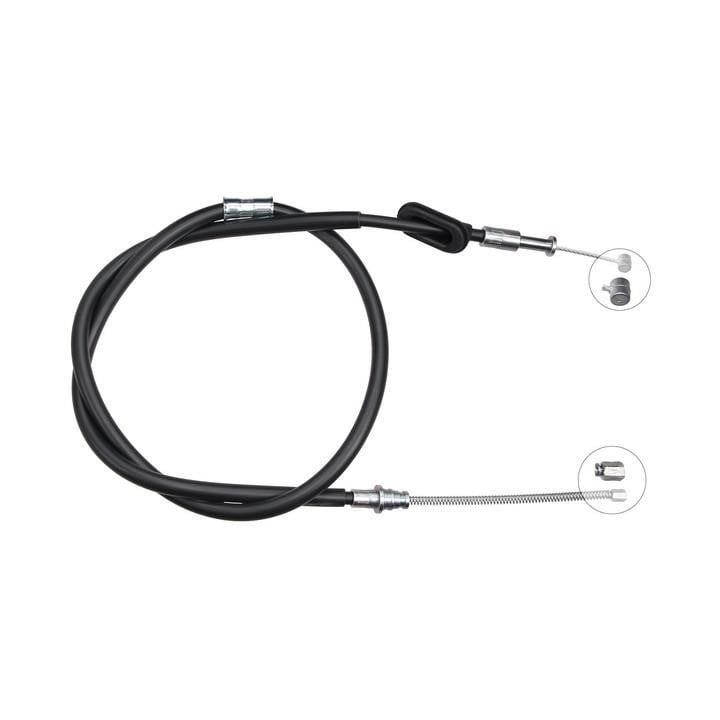 ABS K15847 Parking brake cable left K15847: Buy near me in Poland at 2407.PL - Good price!