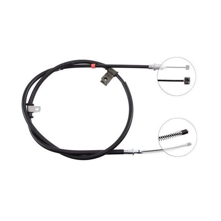 ABS K14878 Parking brake cable, right K14878: Buy near me in Poland at 2407.PL - Good price!