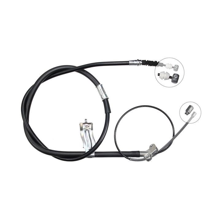 ABS K16167 Parking brake cable left K16167: Buy near me in Poland at 2407.PL - Good price!