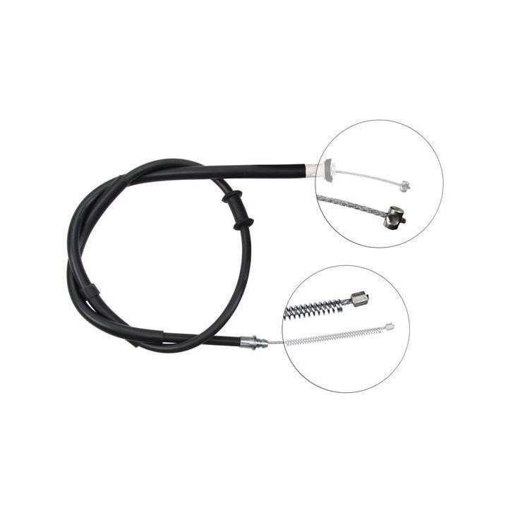 ABS K16937 Parking brake cable left K16937: Buy near me in Poland at 2407.PL - Good price!