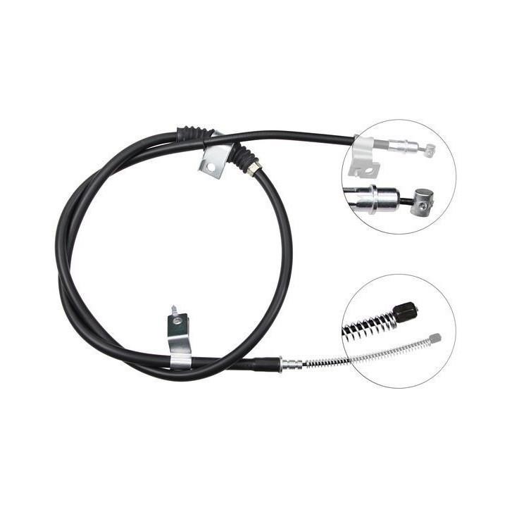 ABS K17297 Parking brake cable left K17297: Buy near me in Poland at 2407.PL - Good price!