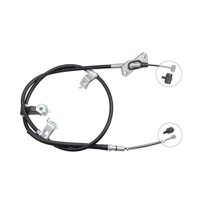 ABS K17298 Parking brake cable, right K17298: Buy near me in Poland at 2407.PL - Good price!