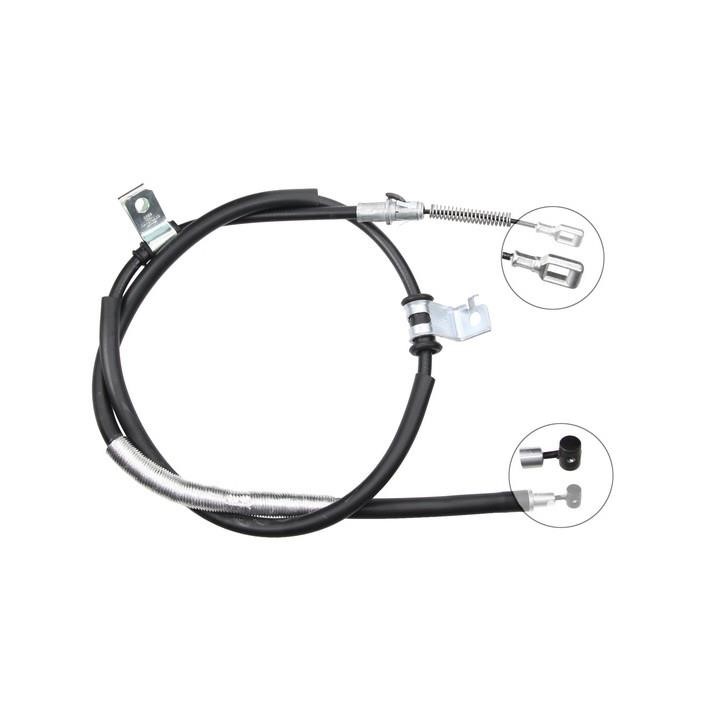 ABS K16998 Parking brake cable, right K16998: Buy near me in Poland at 2407.PL - Good price!