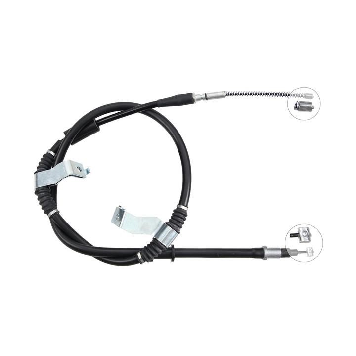 ABS K17008 Parking brake cable, right K17008: Buy near me in Poland at 2407.PL - Good price!