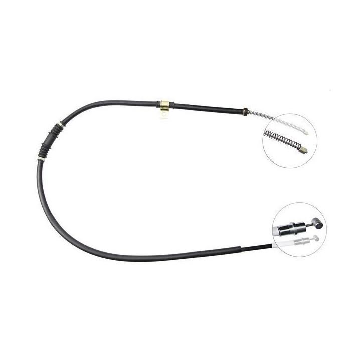 ABS K16827 Parking brake cable left K16827: Buy near me in Poland at 2407.PL - Good price!