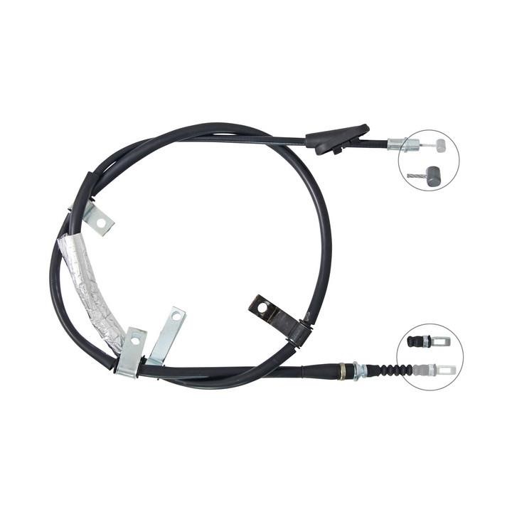ABS K17377 Parking brake cable left K17377: Buy near me in Poland at 2407.PL - Good price!