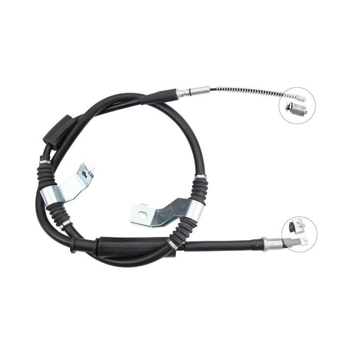 ABS K17047 Parking brake cable left K17047: Buy near me in Poland at 2407.PL - Good price!