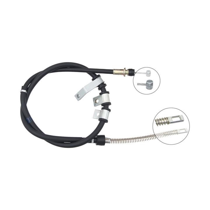 ABS K17397 Parking brake cable left K17397: Buy near me in Poland at 2407.PL - Good price!