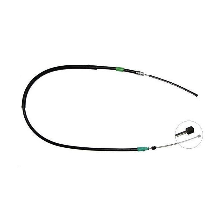 ABS K16897 Parking brake cable left K16897: Buy near me at 2407.PL in Poland at an Affordable price!