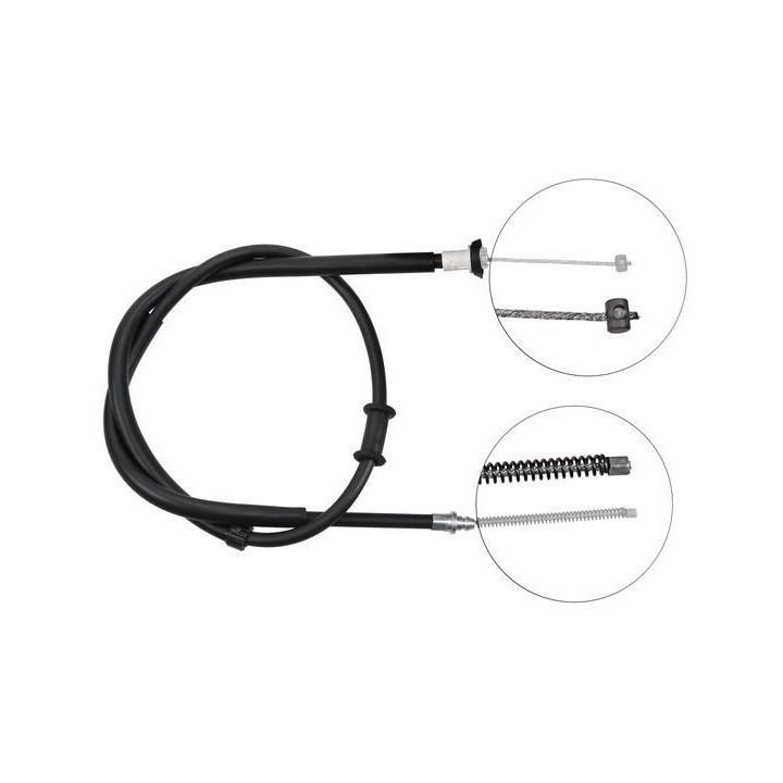 ABS K16898 Parking brake cable, right K16898: Buy near me in Poland at 2407.PL - Good price!