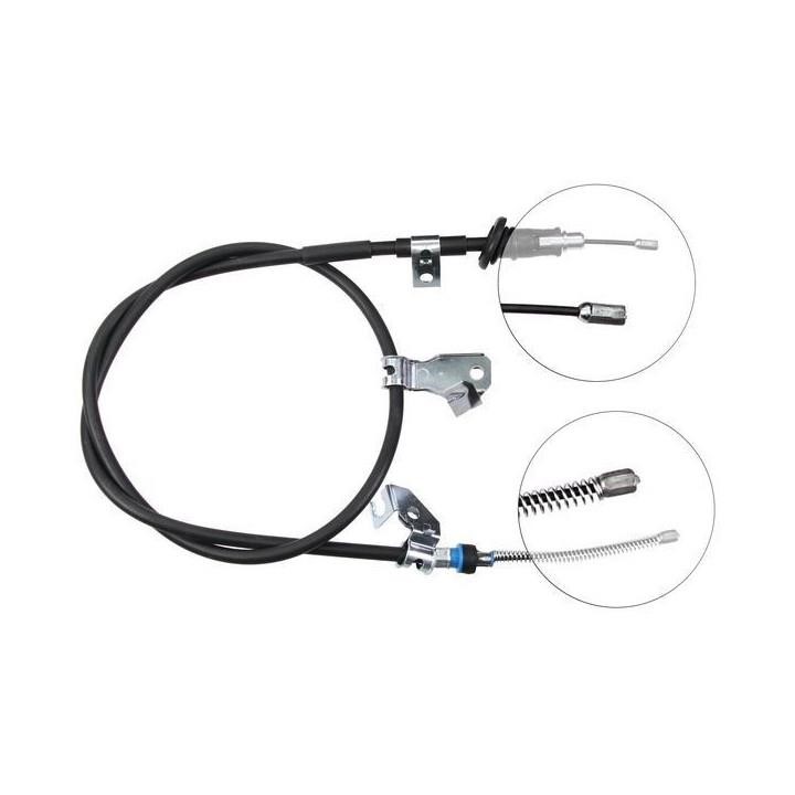 ABS K17208 Parking brake cable, right K17208: Buy near me in Poland at 2407.PL - Good price!