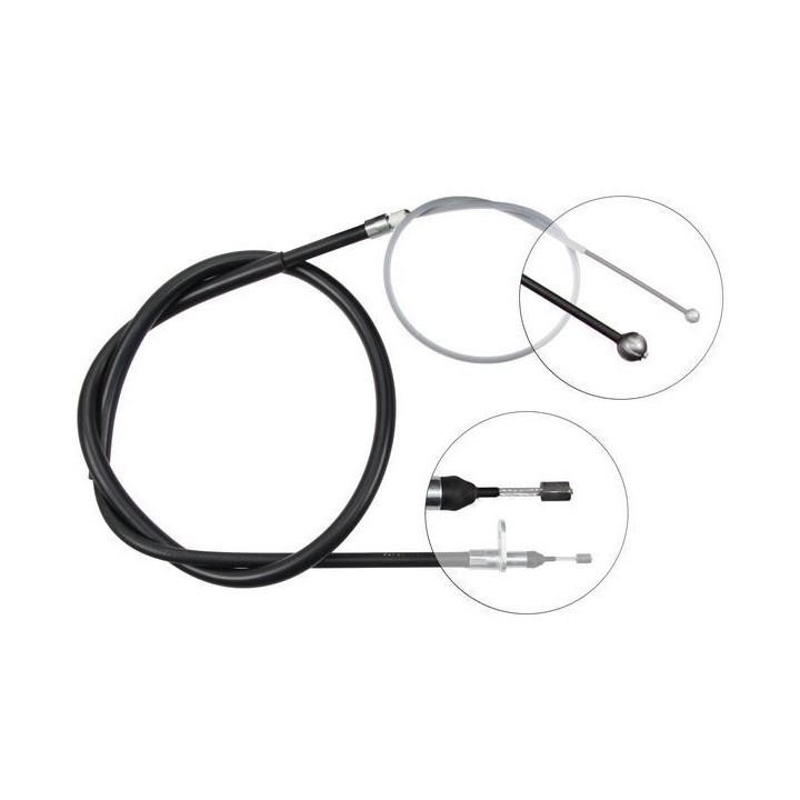 ABS K17217 Parking brake cable left K17217: Buy near me in Poland at 2407.PL - Good price!