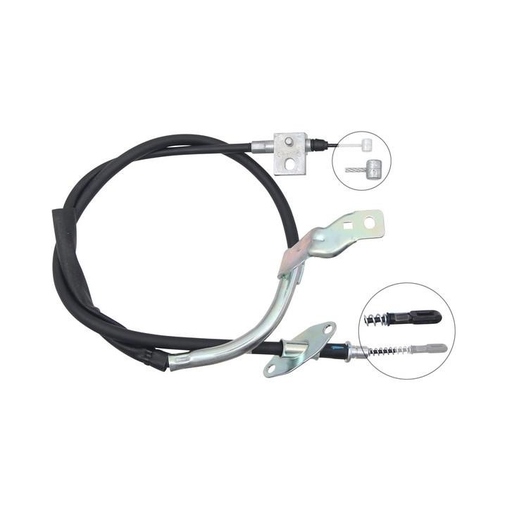 ABS K17458 Parking brake cable, right K17458: Buy near me at 2407.PL in Poland at an Affordable price!